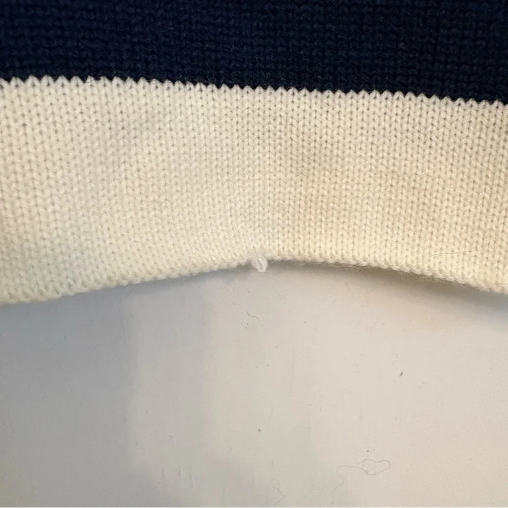 VTG Y2K FUBU Colorblock Scarf One Sz Yellow Blue Acrylic Wool Skater Streetwear